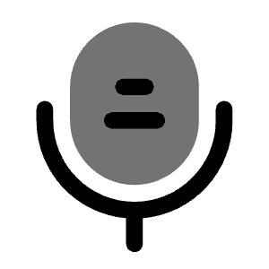 Microphone 6 Icon from Solar Bold Duotone Set