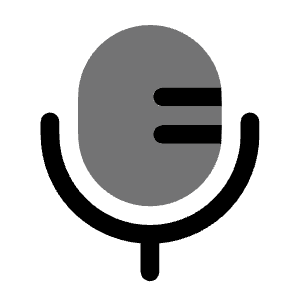 Microphone Icon from Solar Bold Duotone Set