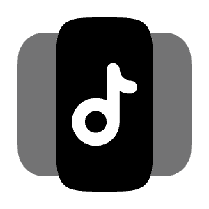 Music Note Slider Icon from Solar Bold Duotone Set