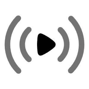 Play Stream Icon from Solar Bold Duotone Set