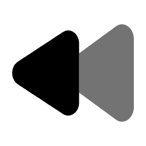 Rewind Back Icon from Solar Bold Duotone Set