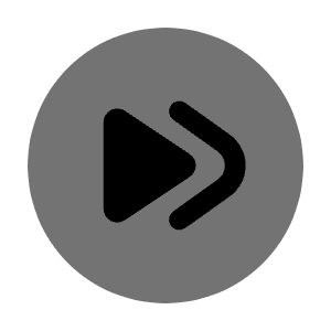 Rewind Forward Circle Icon from Solar Bold Duotone Set