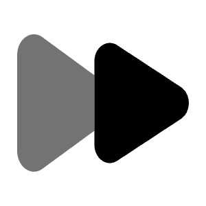 Rewind Forward Icon from Solar Bold Duotone Set