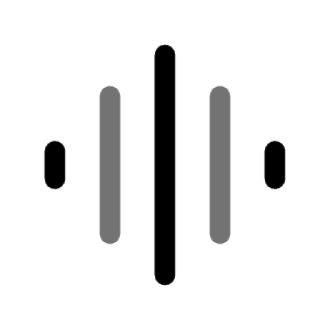Soundwave Icon from Solar Bold Duotone Set