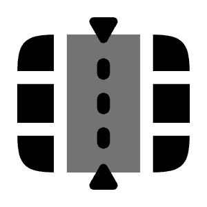 Video Frame Cut 4 Icon from Solar Bold Duotone Set