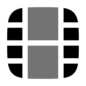Video Frame Icon from Solar Bold Duotone Set