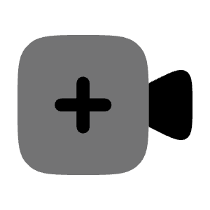 Videocamera Add Icon from Solar Bold Duotone Set