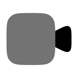Videocamera Icon from Solar Bold Duotone Set