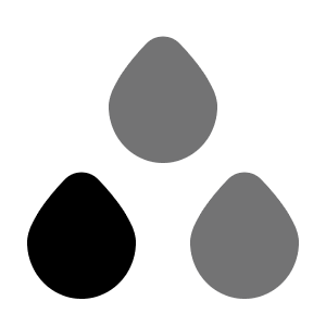 Waterdrops Icon from Solar Bold Duotone Set