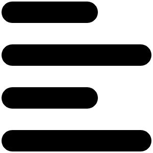 Align Left Icon from Font Awesome Solid Set
