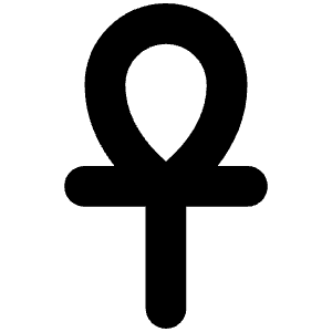 Ankh Icon from Font Awesome Solid Set