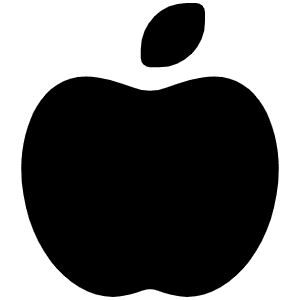 Apple Whole Icon from Font Awesome Solid Set