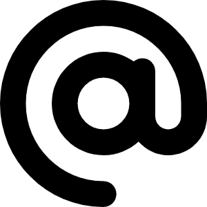 At Icon from Font Awesome Solid Set