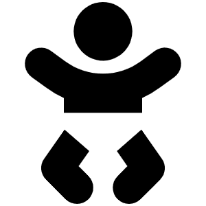 Baby Icon from Font Awesome Solid Set