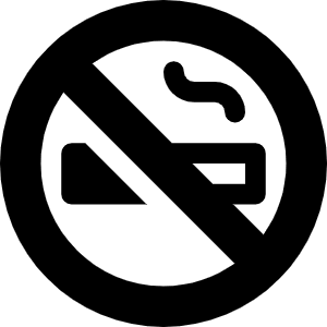 Ban Smoking Icon from Font Awesome Solid Set
