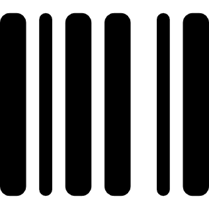 Barcode Icon from Font Awesome Solid Set