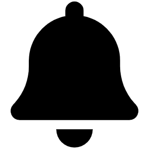 Bell Icon from Font Awesome Solid Set