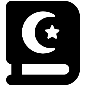 Book Quran Icon from Font Awesome Solid Set