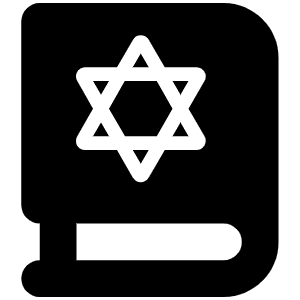 Book Tanakh Icon from Font Awesome Solid Set