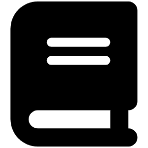 Book Icon from Font Awesome Solid Set