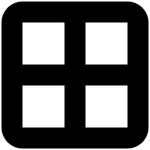 Border All Icon from Font Awesome Solid Set