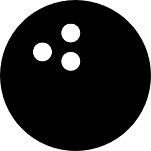 Bowling Ball Icon from Font Awesome Solid Set