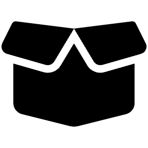 Box Open Icon from Font Awesome Solid Set