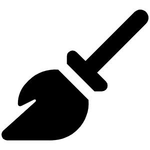 Broom Icon from Font Awesome Solid Set
