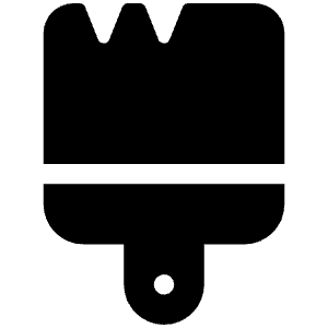 Brush Icon from Font Awesome Solid Set