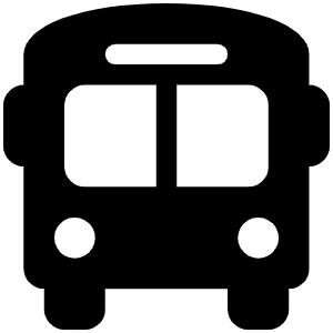 Bus Icon from Font Awesome Solid Set