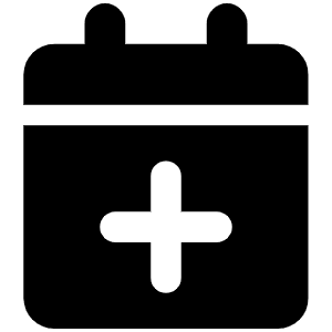 Calendar Plus Icon from Font Awesome Solid Set