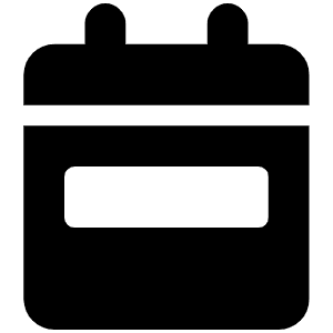 Calendar Week Icon from Font Awesome Solid Set