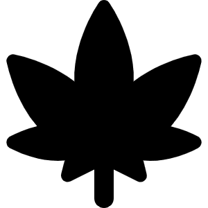 Cannabis Icon from Font Awesome Solid Set | Free Download as SVG Vector and Transparent PNG | Streamline icons