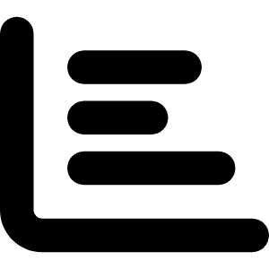 Chart Bar Icon from Font Awesome Solid Set
