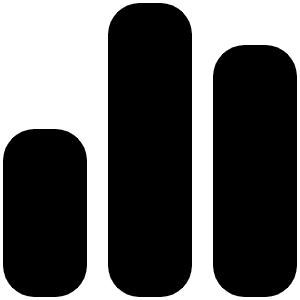 Chart Simple Icon from Font Awesome Solid Set