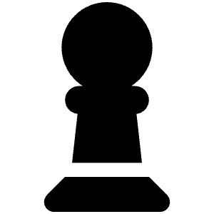 Chess Pawn Icon from Font Awesome Solid Set