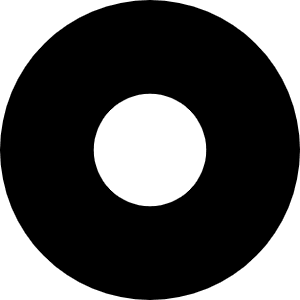 Circle Dot Icon from Font Awesome Solid Set