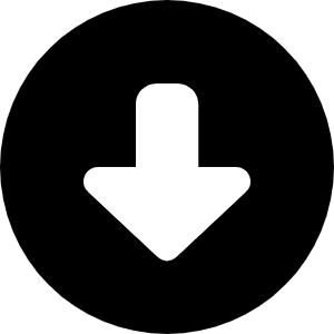 Circle Down Icon from Font Awesome Solid Set