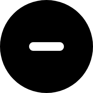 Circle Minus Icon from Font Awesome Solid Set