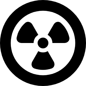 Circle Radiation Icon from Font Awesome Solid Set