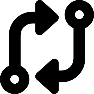 Code Compare Icon from Font Awesome Solid Set