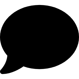 Comment Icon from Font Awesome Solid Set