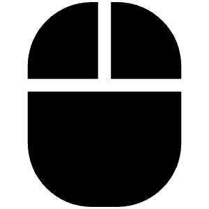 Computer Mouse Icon from Font Awesome Solid Set