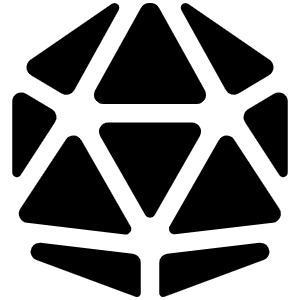 Dice D20 Icon from Font Awesome Solid Set