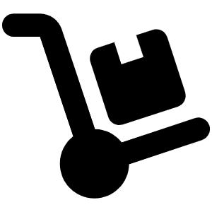 Dolly Icon from Font Awesome Solid Set