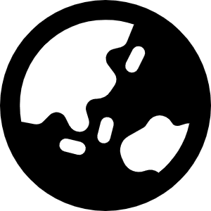Earth Asia Icon from Font Awesome Solid Set