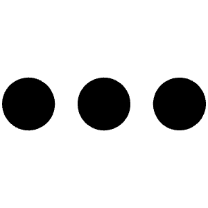 Ellipsis Icon from Font Awesome Solid Set