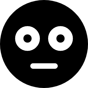Face Flushed Icon from Font Awesome Solid Set
