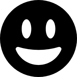 Face Grin Wide Icon from Font Awesome Solid Set