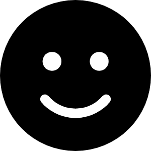 Face Smile Icon from Font Awesome Solid Set